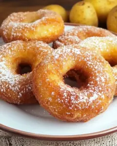 Beignets aux pommes légers et croustillants