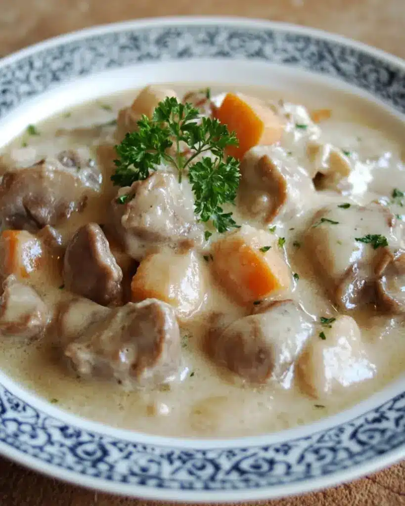Blanquette de Veau Traditionnelle 2 recette blanquette de veau