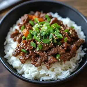 Bœuf haché coréen express