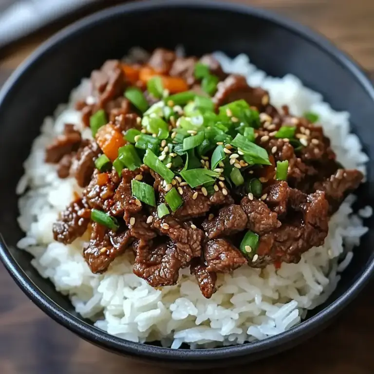 Boeuf Haché Coréen