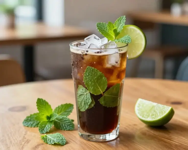 Mint Mojito Iced Coffee: A Refreshing & Zesty Brew
