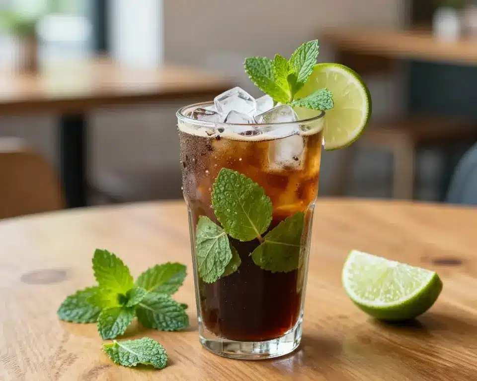 Mint Mojito Iced Coffee: A Refreshing & Zesty Brew
