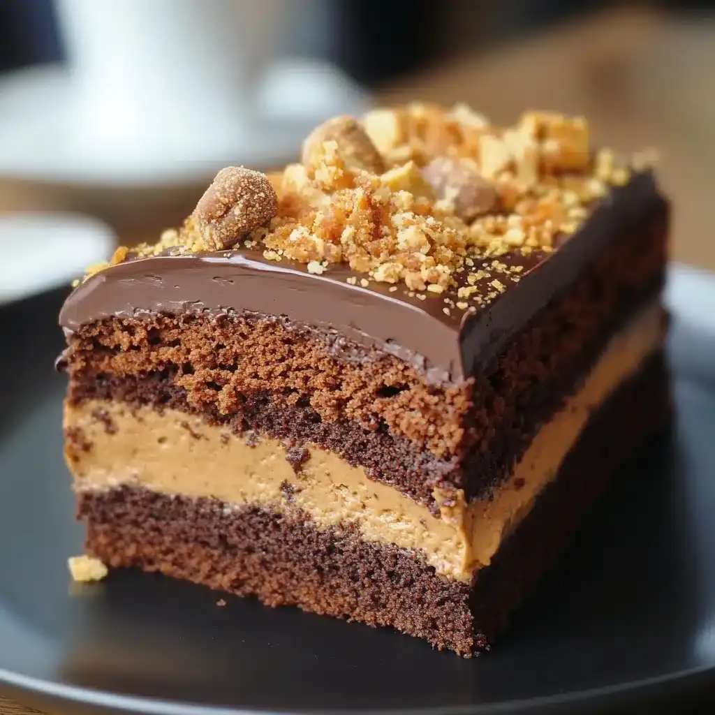 Le Meilleur Gâteau Chocolat & Spéculoos 2 recette cake chocolat spéculoos