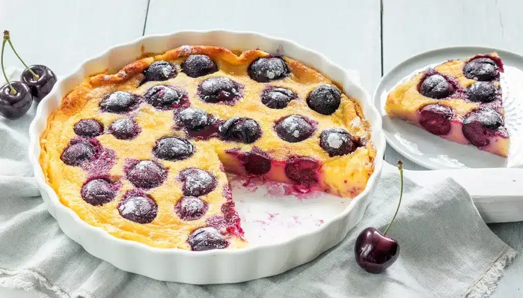Clafoutis met kersen