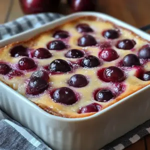 Clafoutis aux cerises gourmand