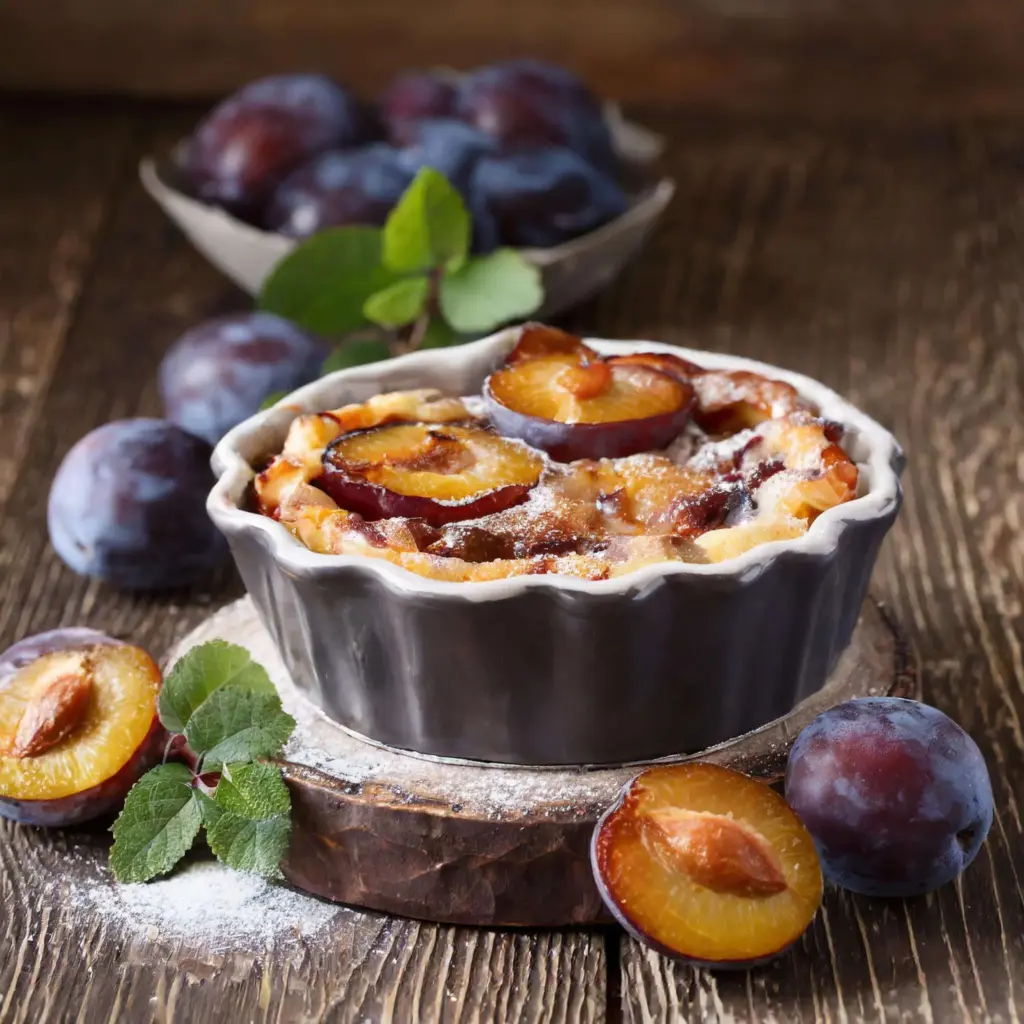 Vous n'imaginez pas ce que cette recette de clafoutis aux prunes réserve comme surprise – Masculin.com
