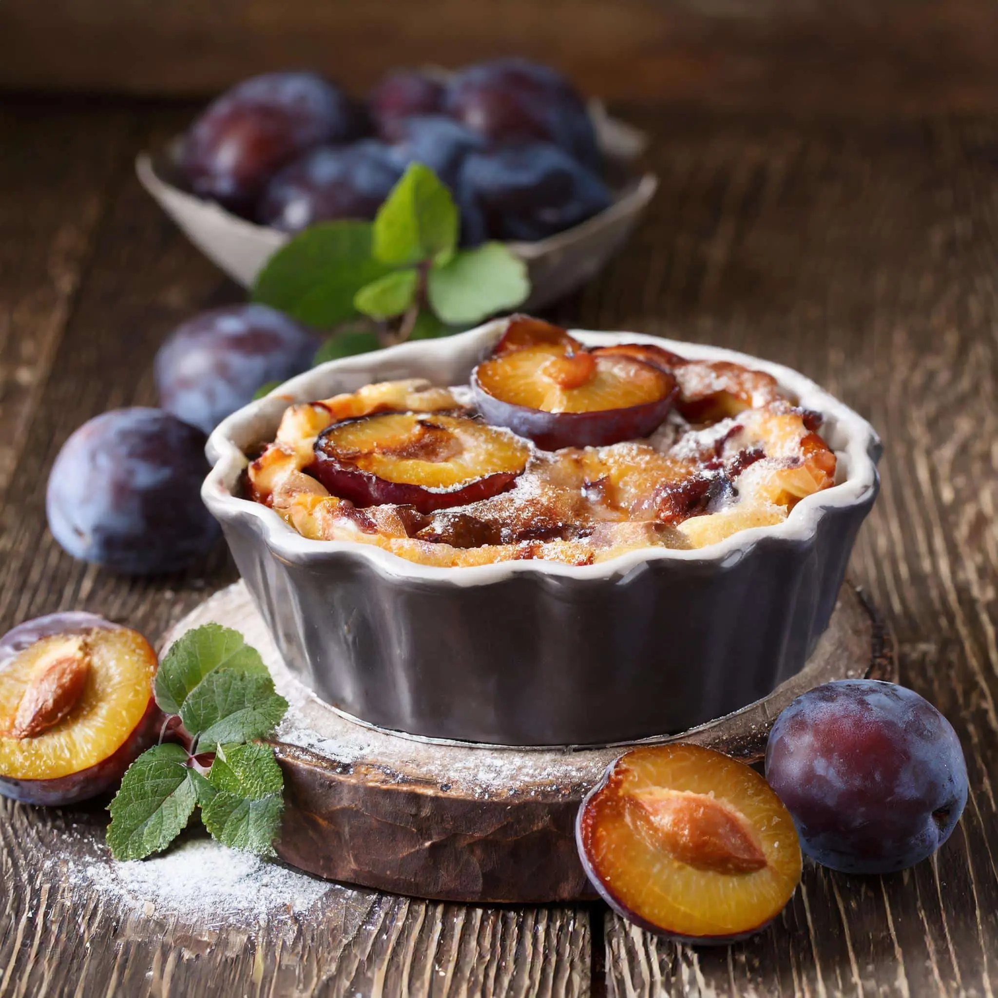 recette clafoutis aux prunes