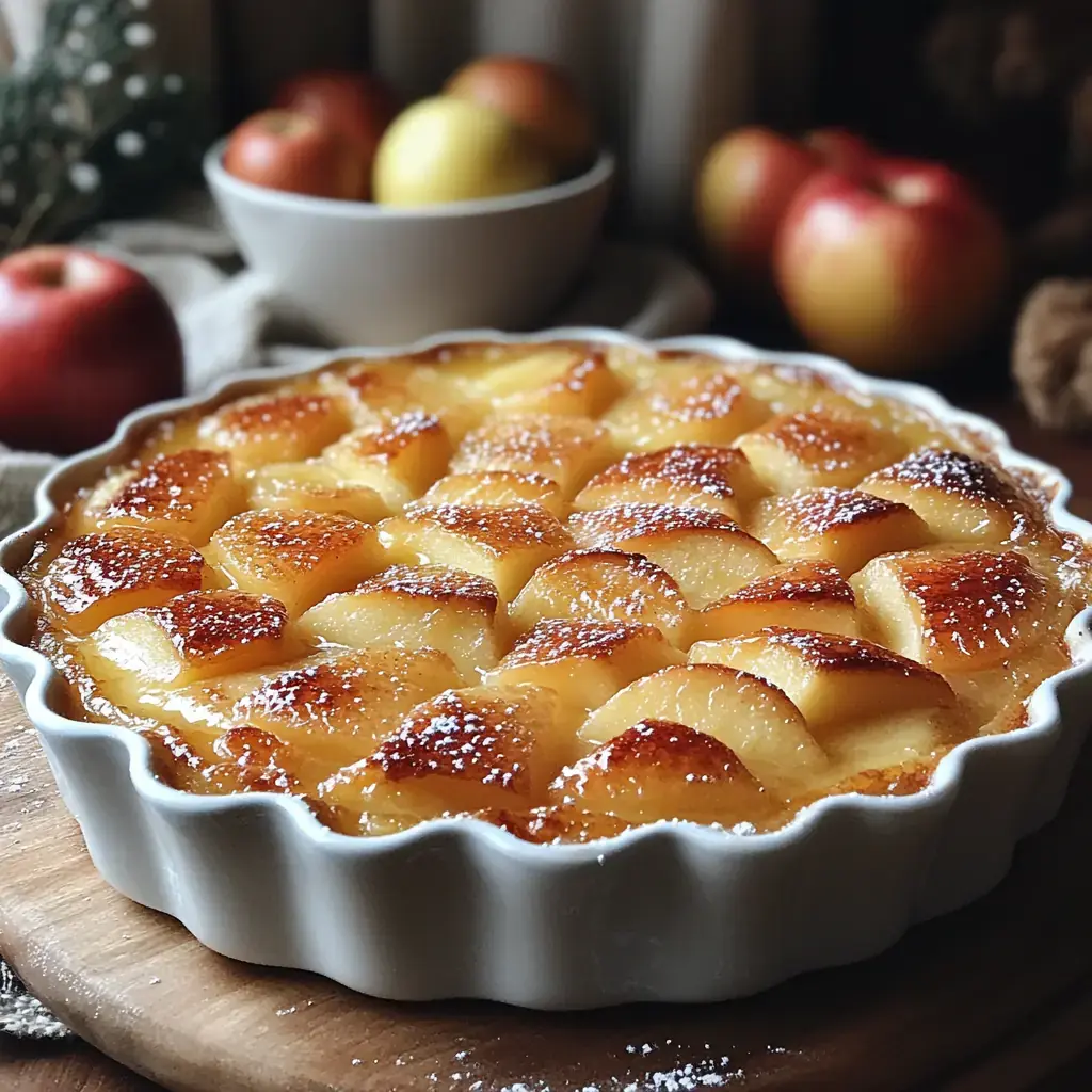 Clafoutis Express aux Pommes Délicieux