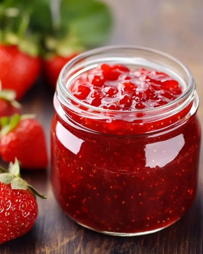 Confiture de fraises maison