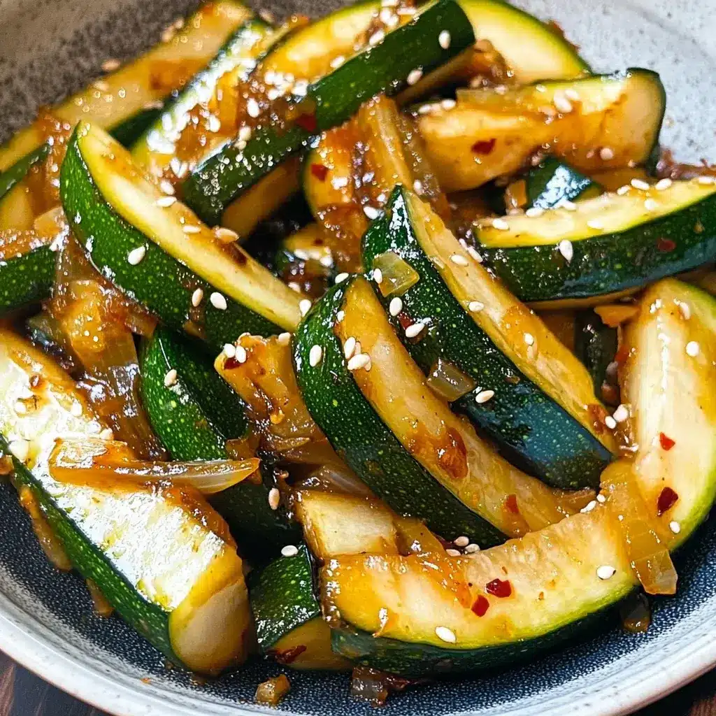 Japanese Zucchini : Le Plat Délicieux et Rapide à Essayer