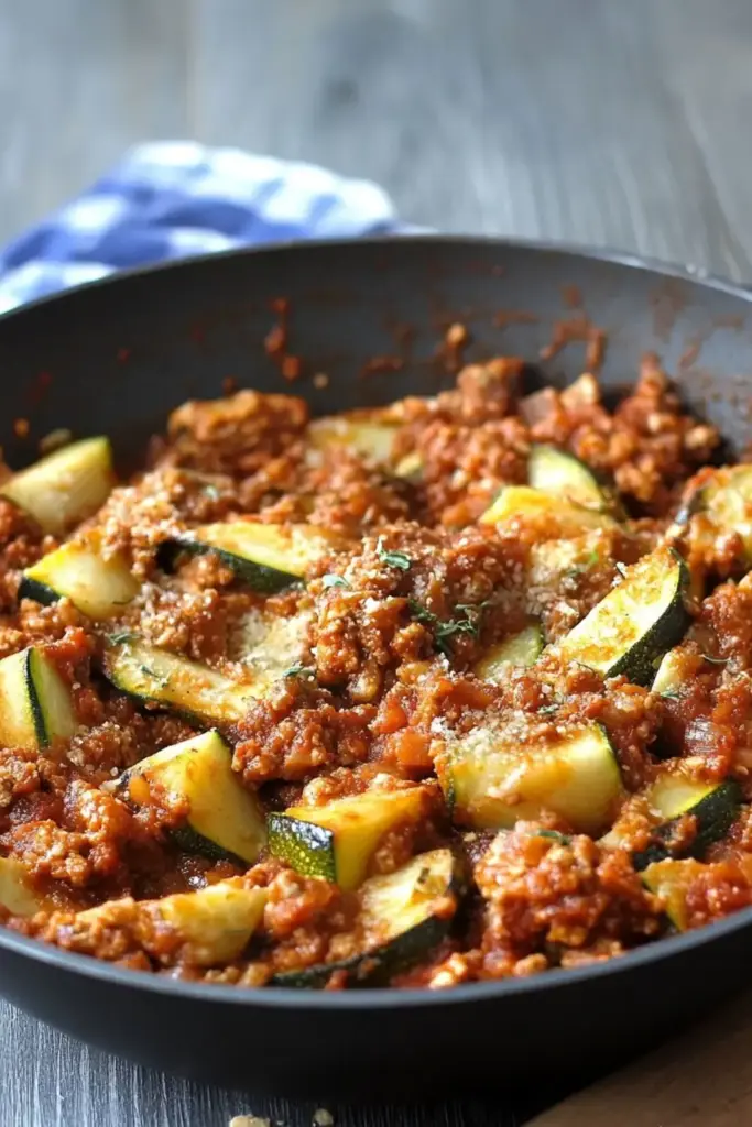Courgettes Bolognaise Fondantes And Parfumées