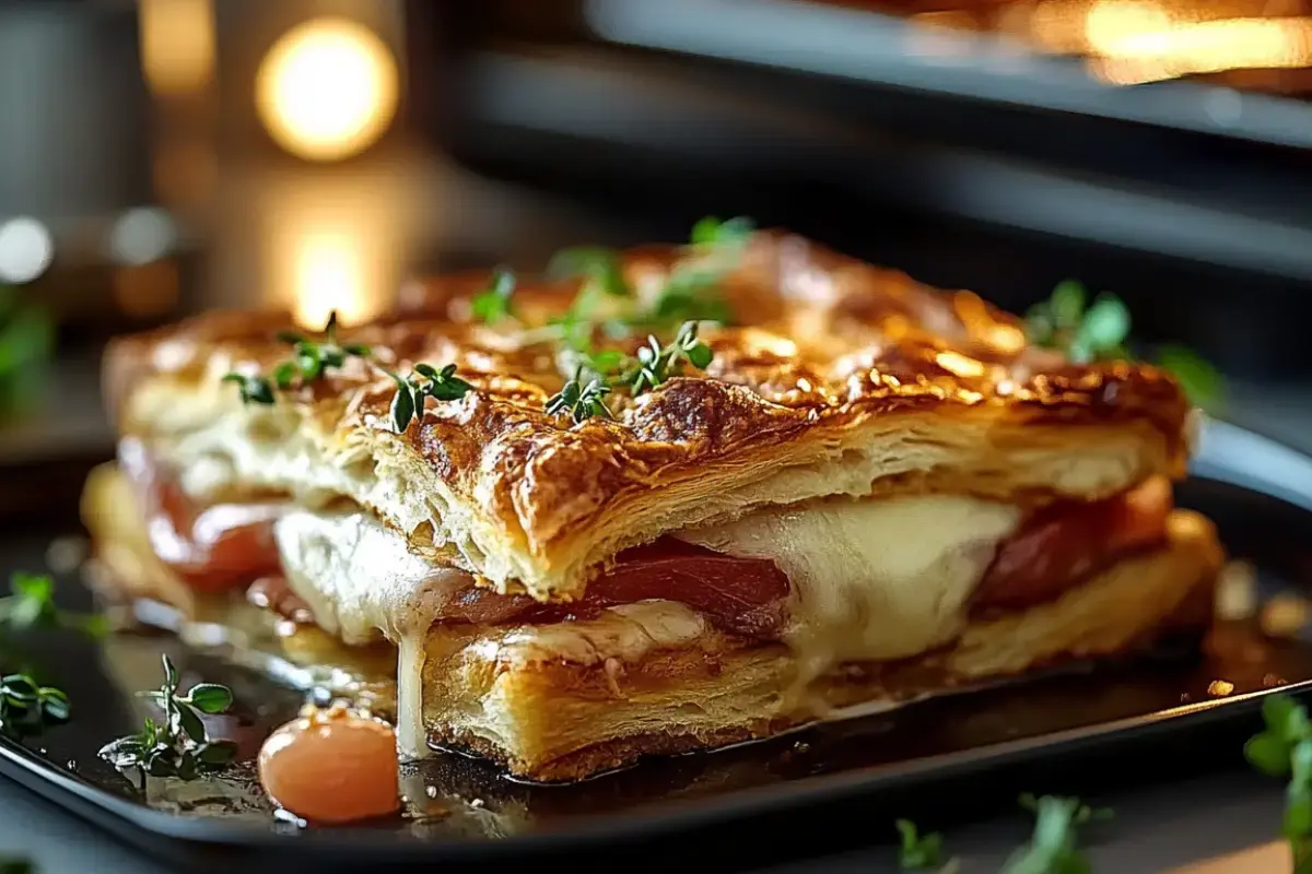 Croque-Monsieur au Four Délicieux 2 recette croque-monsieur au four