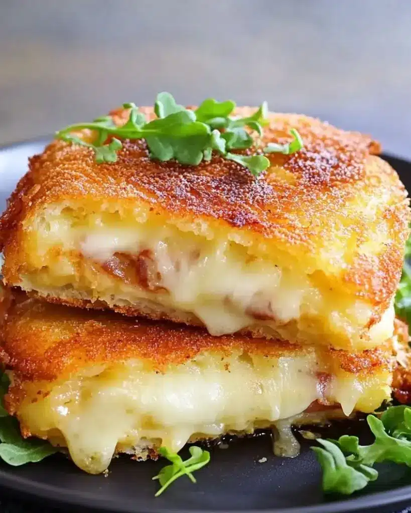 Croque-monsieur au four sans béchamel