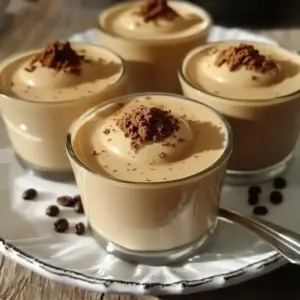 Crème au café onctueuse