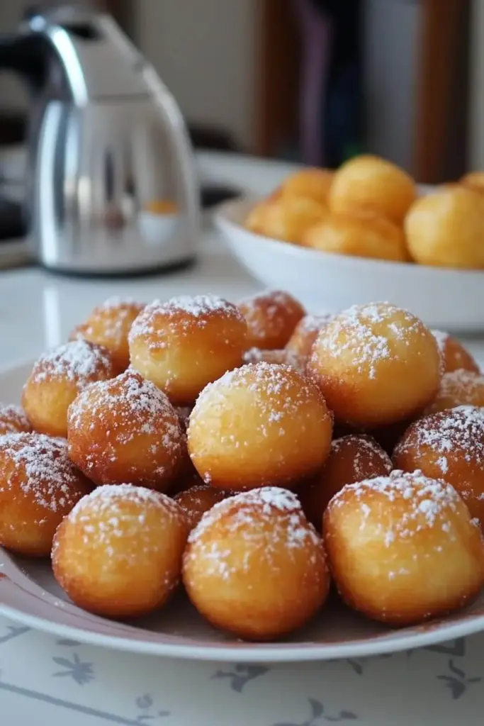 Beignets faits maison