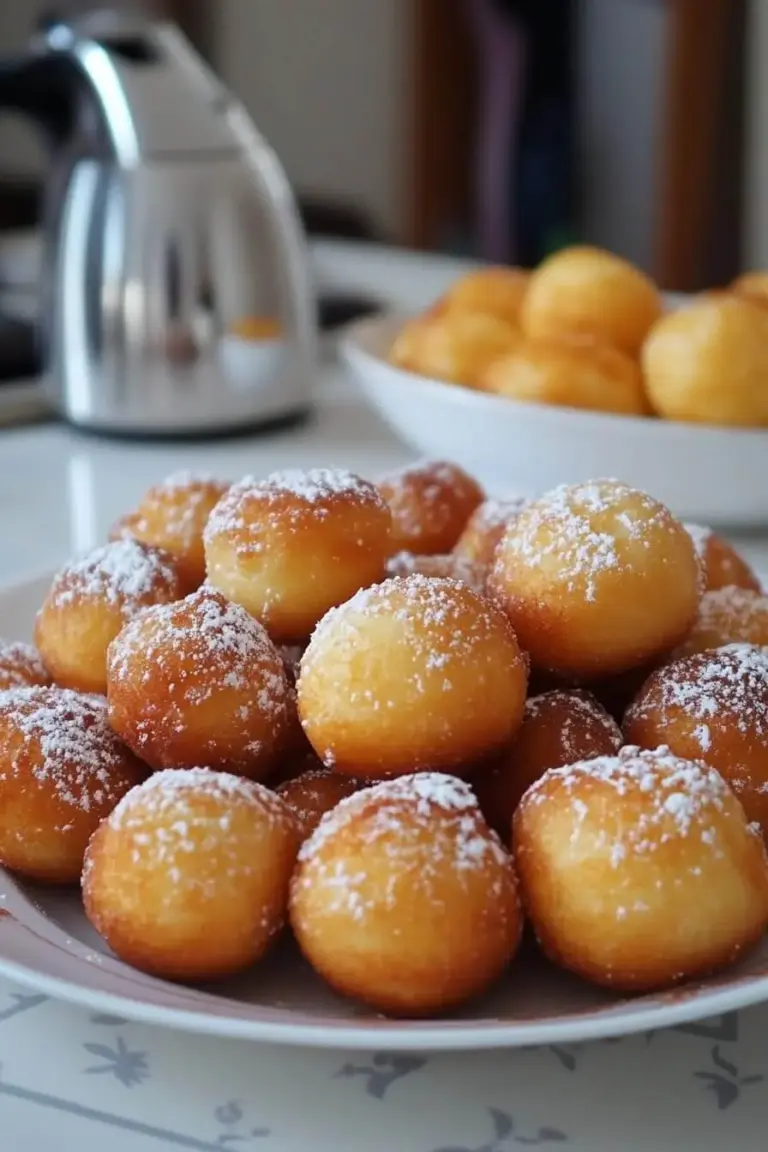 Beignets faits maison