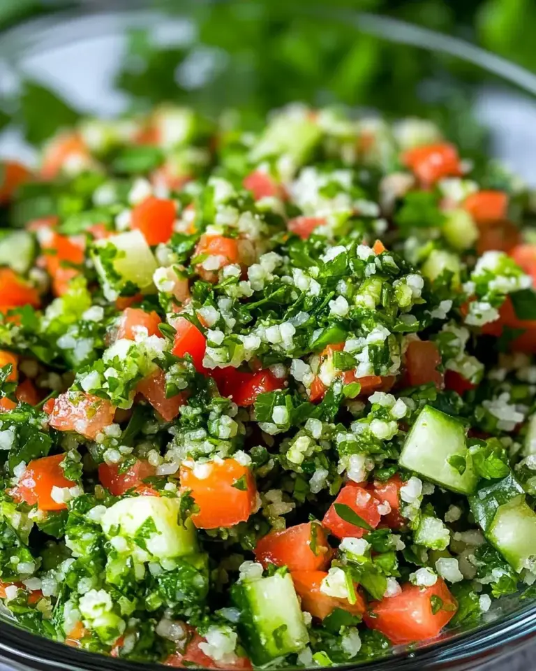 Tabbouleh Recipe: The Ultimate Fresh Salad Delight