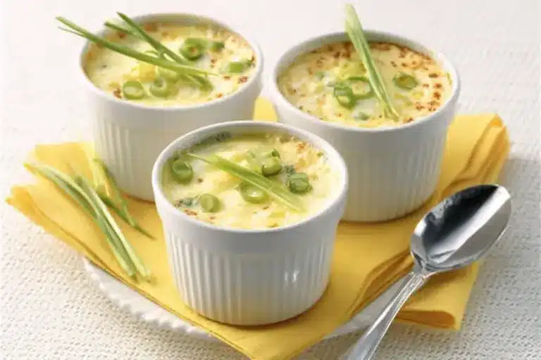 Flan de Poireaux