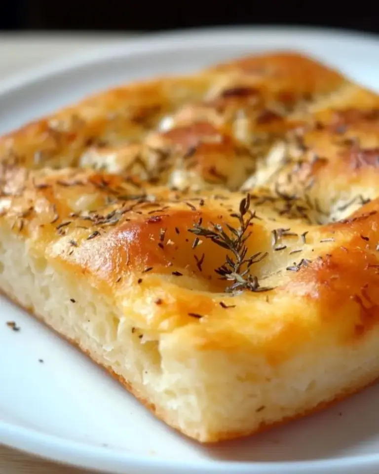 Focaccia maison moelleuse
