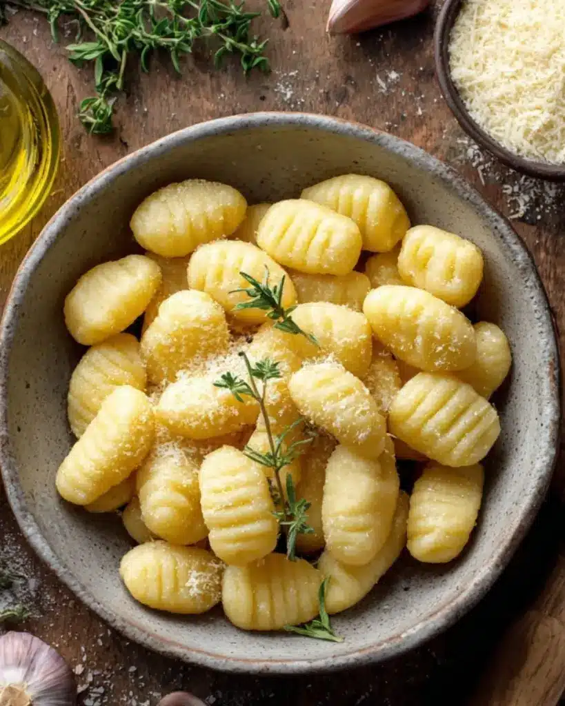 Gnocchis della mamma (gnocchis maison à base de pommes de terre)