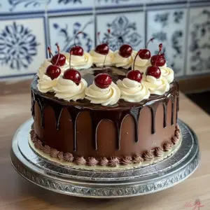 Gâteau Forêt Noire Traditionnel