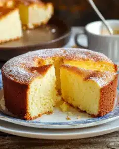 Gâteau au yaourt moelleux traditionnel