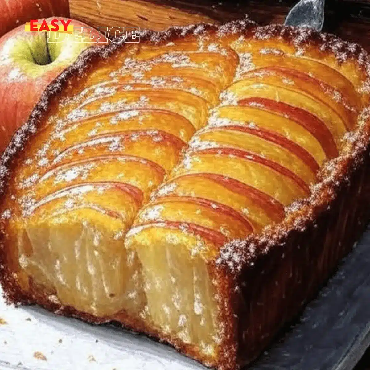 Recette de Gâteau aux Pommes à Tomber par Terre : Un Délice Moelleux et Parfumé 2 recette gâteau pommes