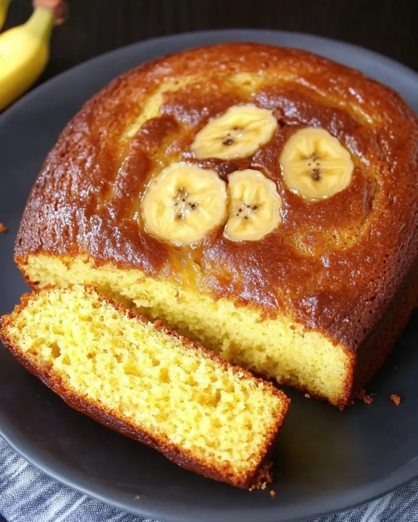 Gâteau à la banane moelleux et gourmand