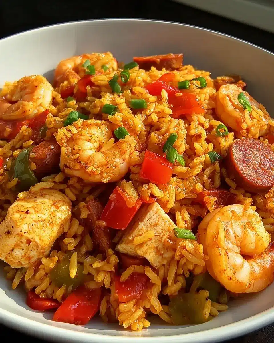 Jambalaya Poulet Crevette Chicken Chorizo 2 recette jambalaya poulet crevette