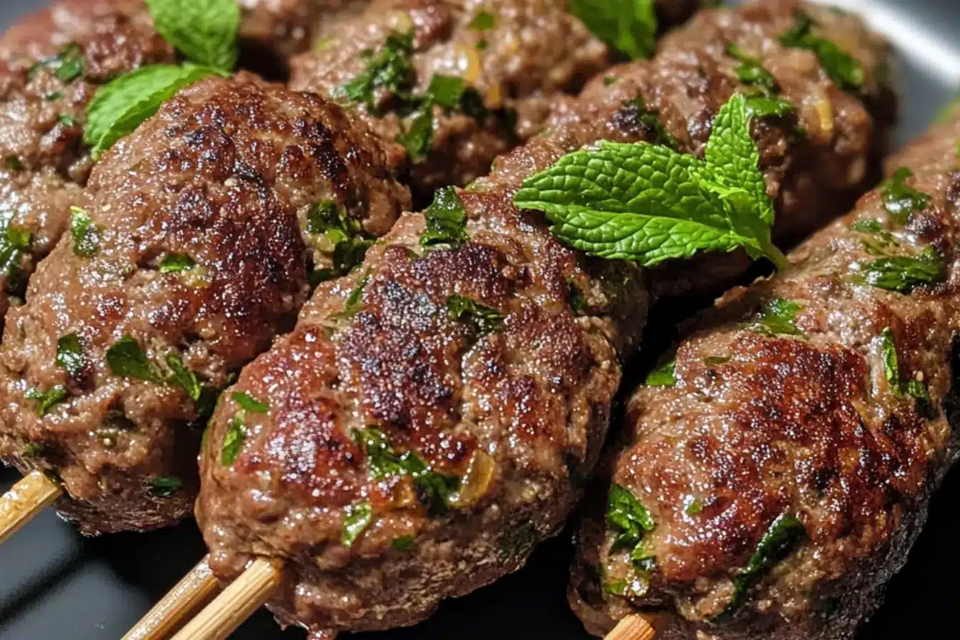 Keftas maison parfumées à la menthe et au basilic 2 recette keftas maison
