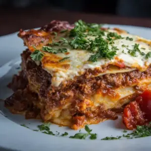 Lasagnes bolognaise maison traditionnelles