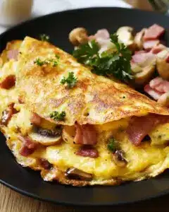 Omelette paysanne rustique