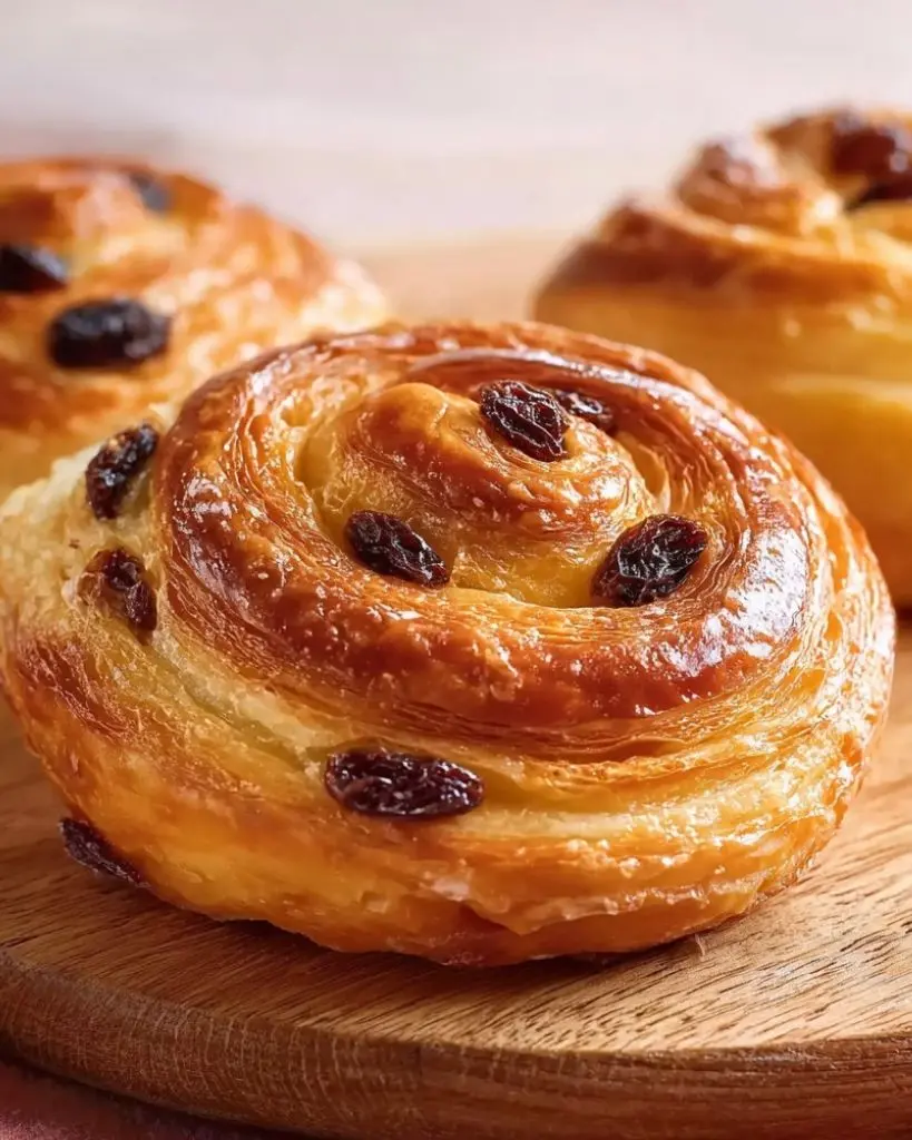 Pain aux raisins maison