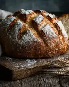 Pain de campagne maison rustique