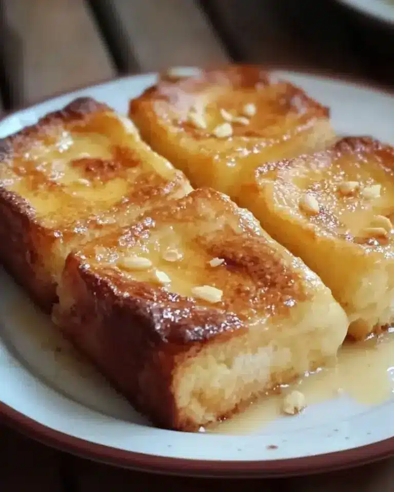 Pain Perdu au Four Facile et Gourmand