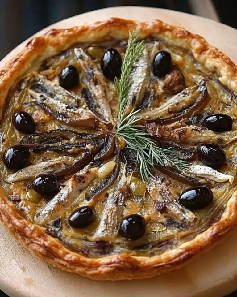 Pissaladière traditionnelle