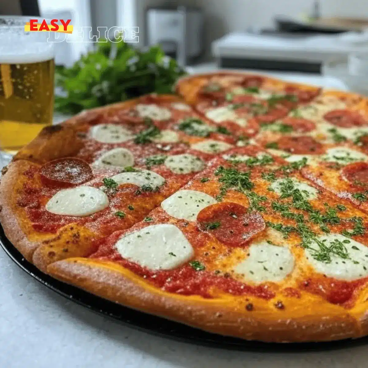 recette pizza Air Fryer 1