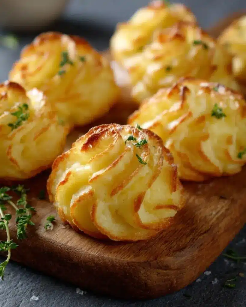 Pommes duchesse maison