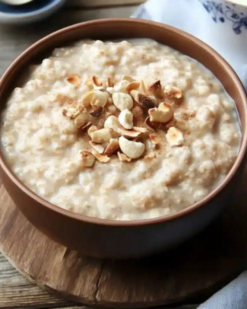 Porridge aux flocons d’avoine