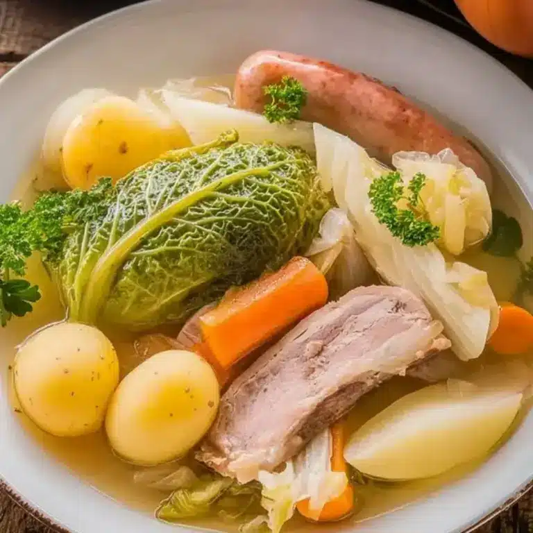 Recette Authentique de Potée au Chou
