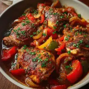 Poulet Basquaise Traditionnel