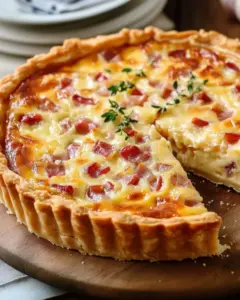 Quiche Lorraine Traditionnelle