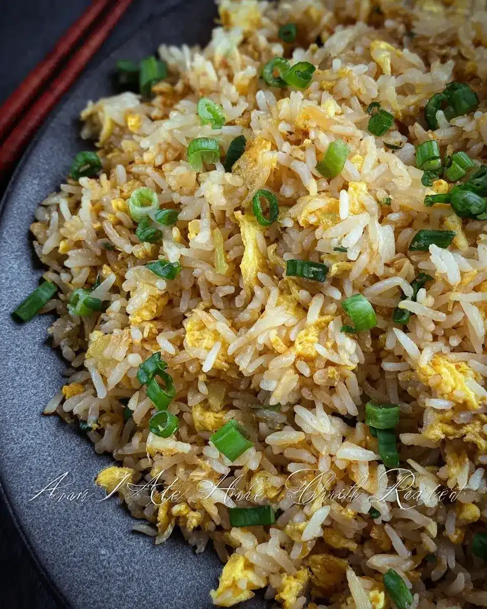 recette riz frit aux ufs