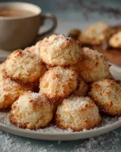 Rochers coco fondants et rapides