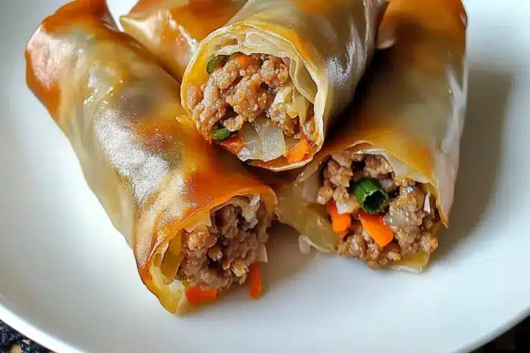 Rouleaux de printemps chinois faciles