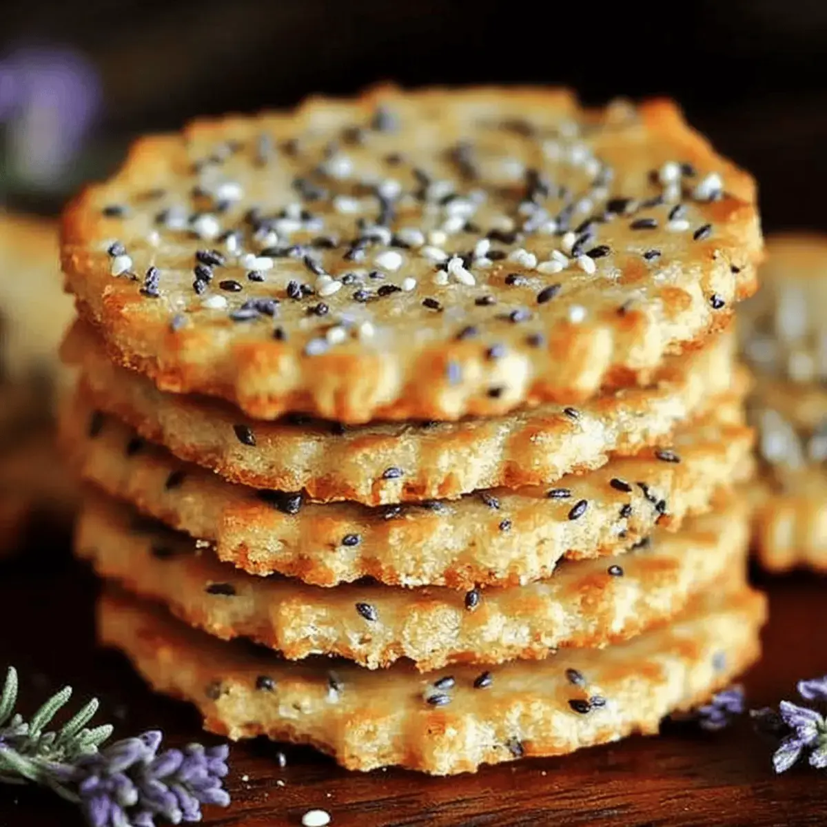 Sablés au Comté, Sésame et Herbes de Provence : Un Délice ! 2 recette sablés au comté