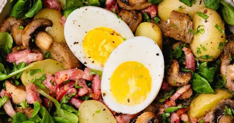 Recette Authentique de la Salade Campagnarde Française | hellonélo