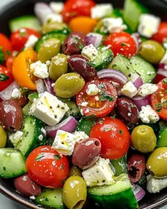 La meilleure recette de salade grecque