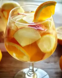 Sangria Blanche Fruitée aux Épices
