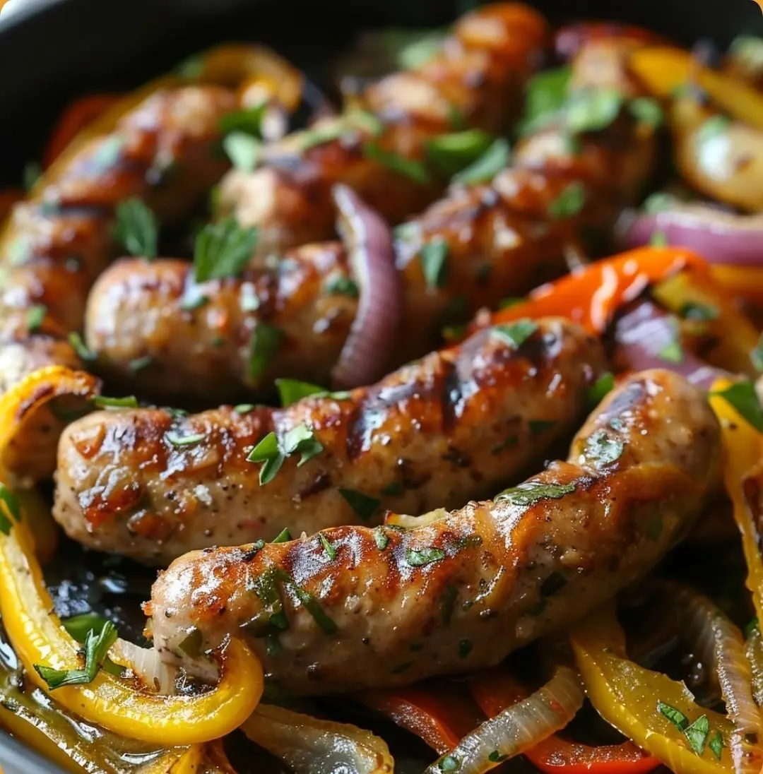 Saucisses Italiennes aux Poivrons et Oignons 2 recette saucisses italiennes poivrons oignons